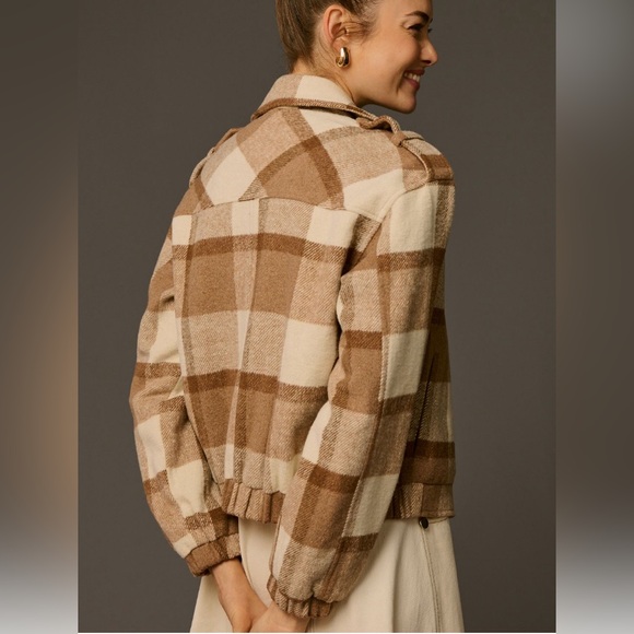 Plaid Anthropologie Jacket - Picture 3 of 8